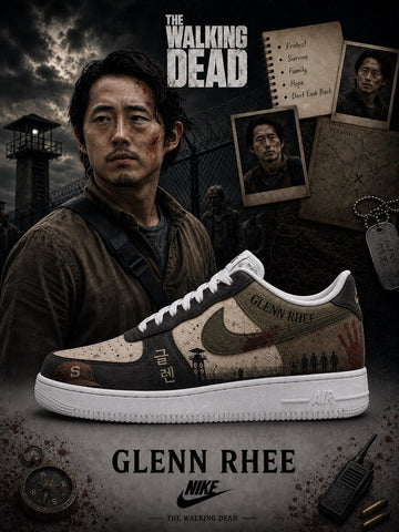 Glenn Rhee V.1 Custom Air-Style Sneakers