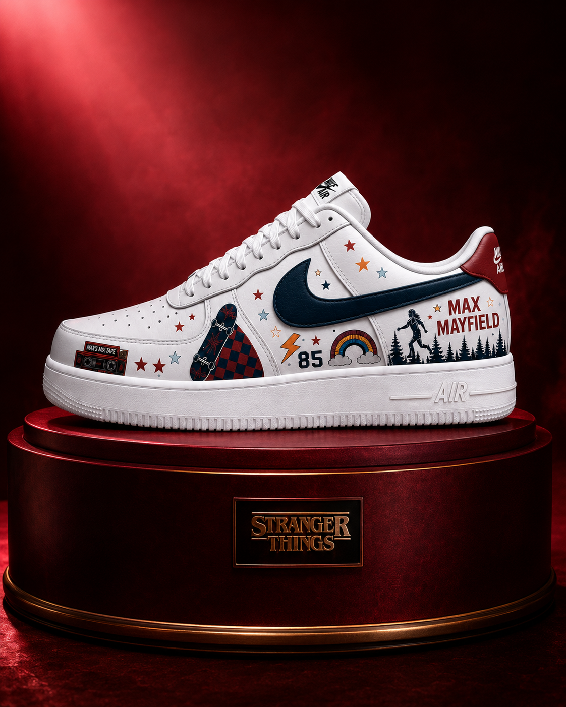 Max Mayfield V.4 Custom Air-Style Sneakers