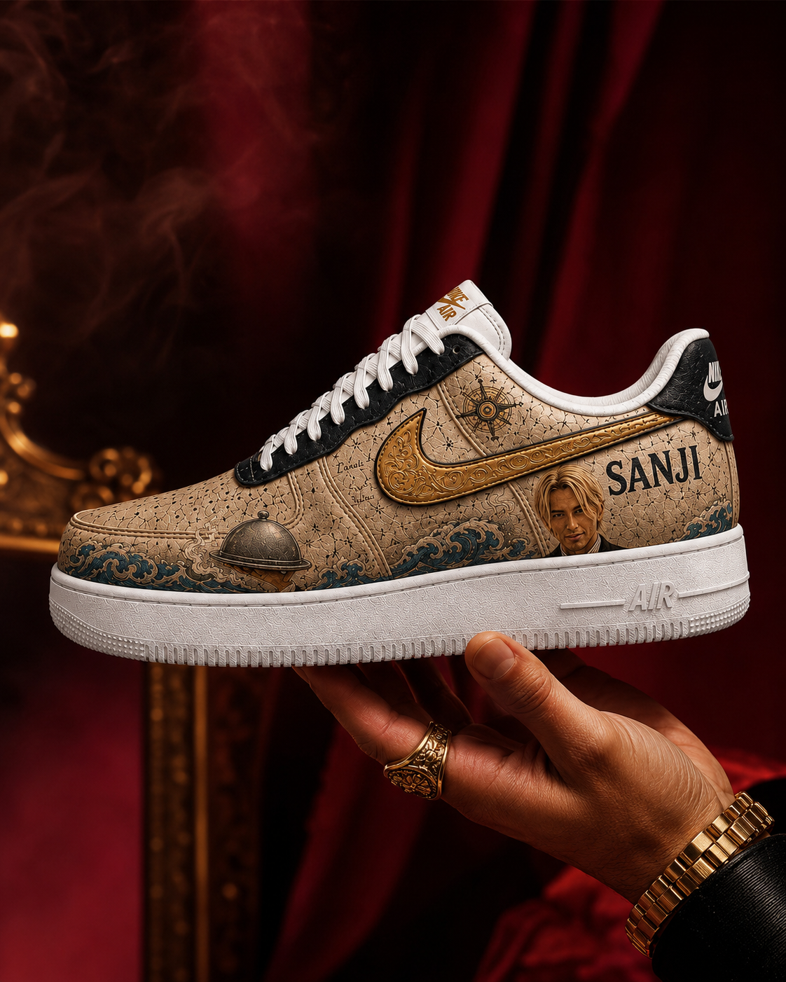 Sanji V.1 Custom Air-Style Sneakers
