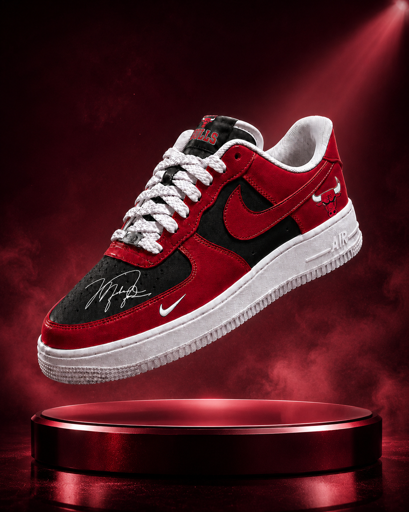 Special🏆 Chicago Bulls🏆 Custom AF Sneakers