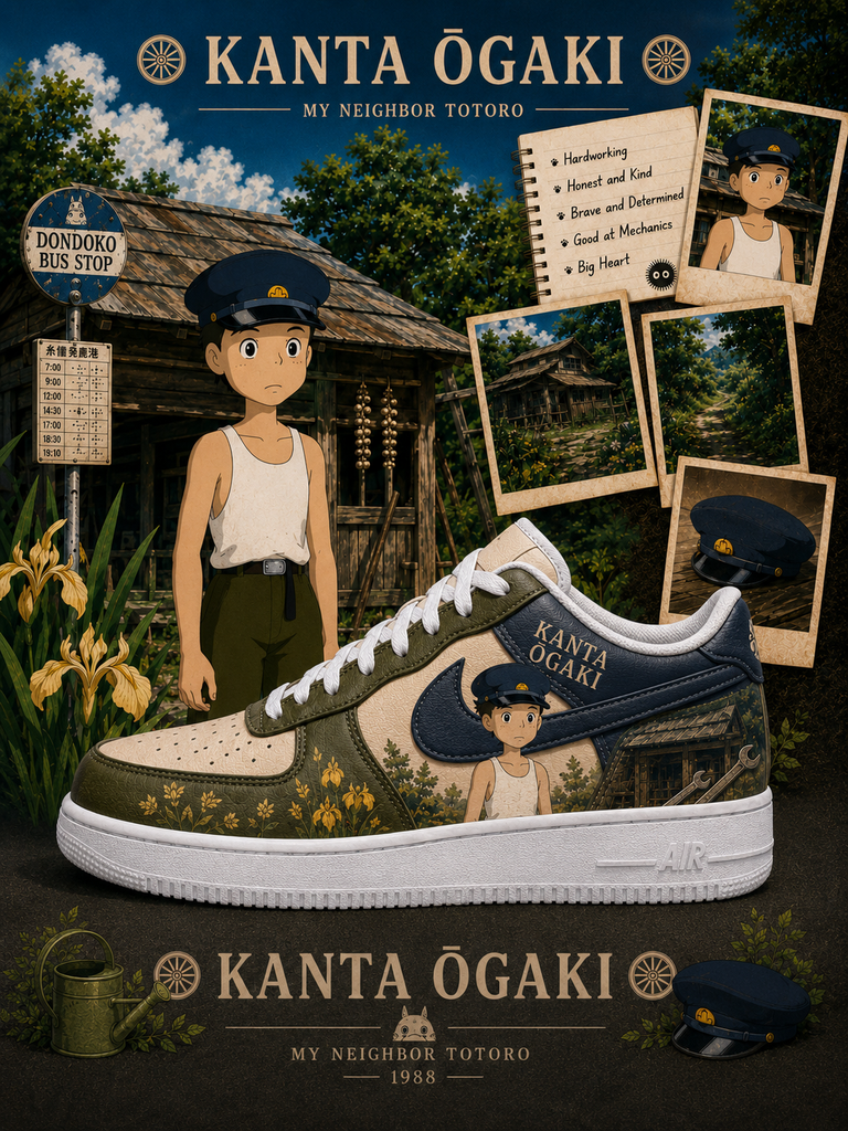 Kanta Ōgaki V.1 Custom Air-Style Sneakers