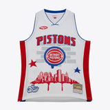 Detroit Pistons Mitchell & Ness x Tats Cru Jersey