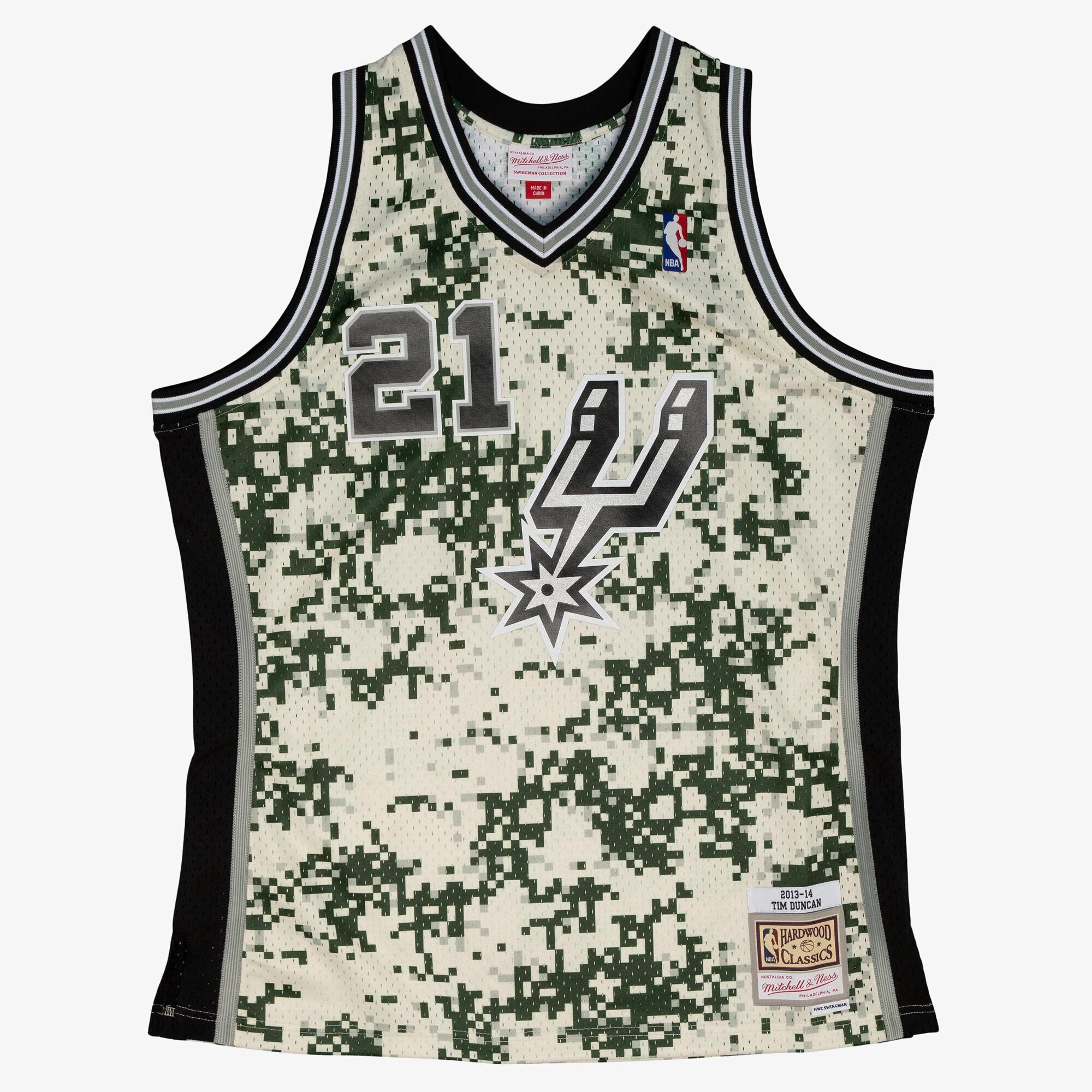 San Antonio Spurs Mitchell & Ness Swingman Jersey Alternate Tim Duncan 2013