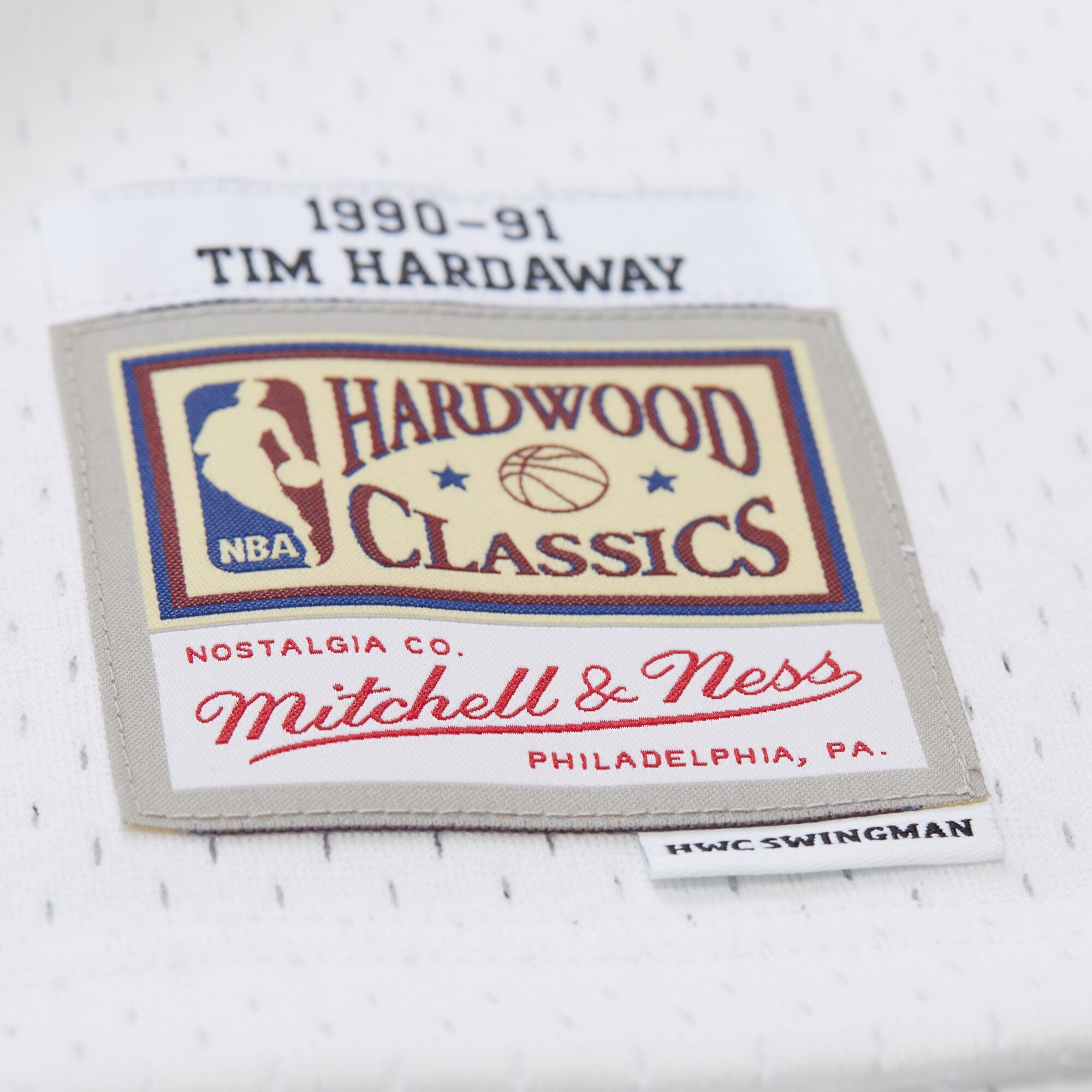 Golden State Warriors Mitchell & Ness Swingman Jersey 1990 Tim Hardaway
