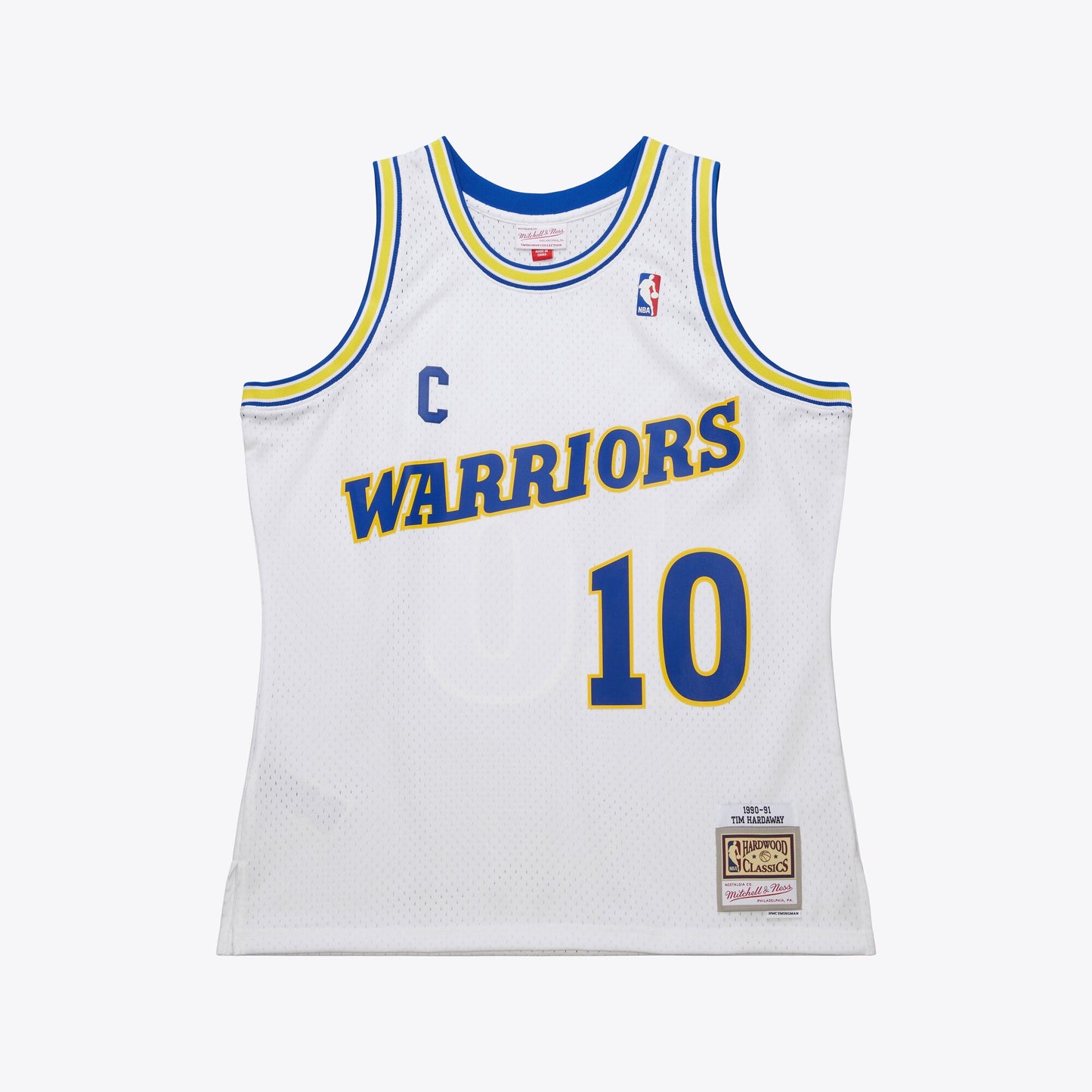 Golden State Warriors Mitchell & Ness Swingman Jersey 1990 Tim Hardaway