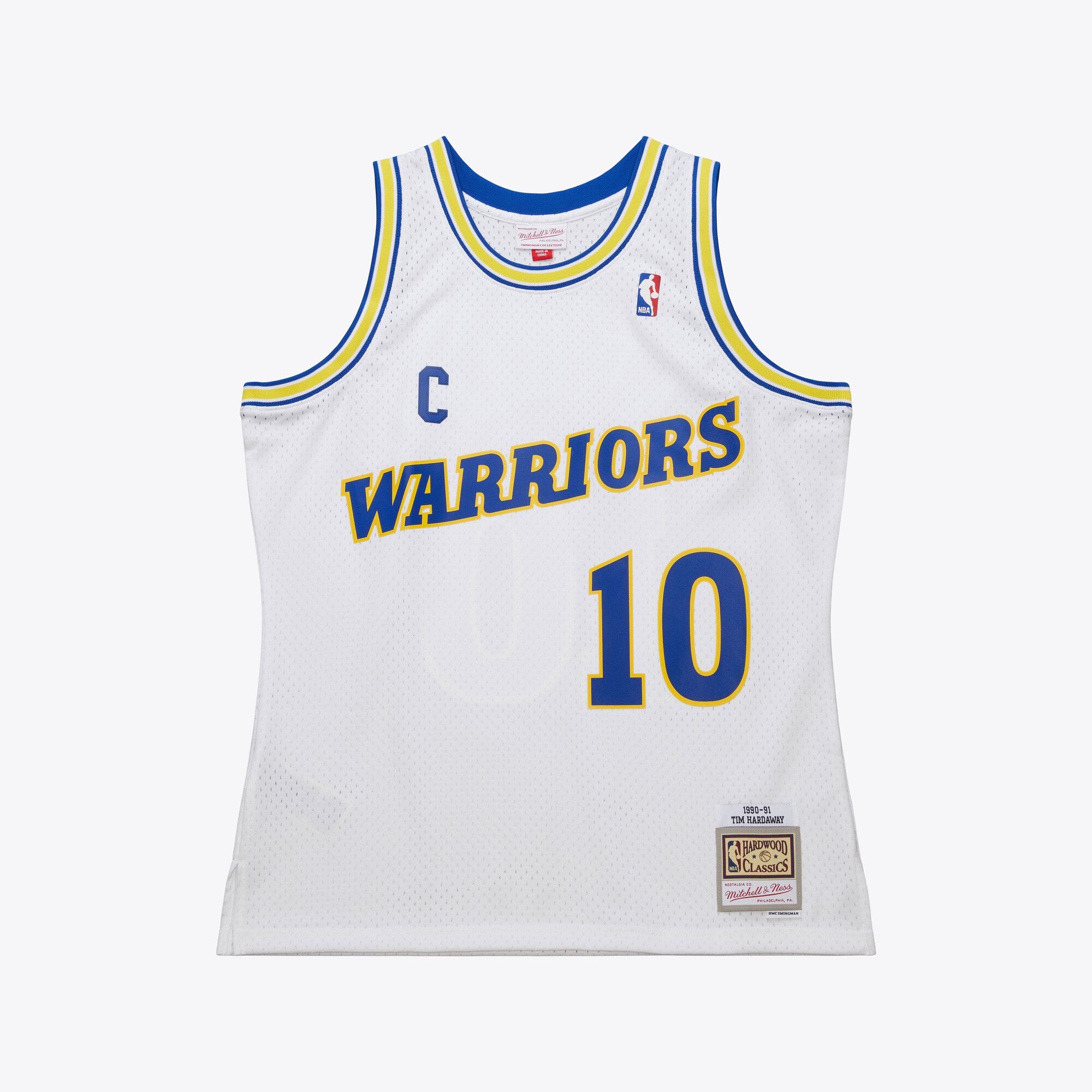 Golden State Warriors Mitchell & Ness Swingman Jersey 1990 Tim Hardaway