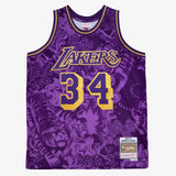 Los Angeles Lakers Mitchell & Ness Swingman Jersey CNY 4.0 Shaquille O'Neal 1996-97