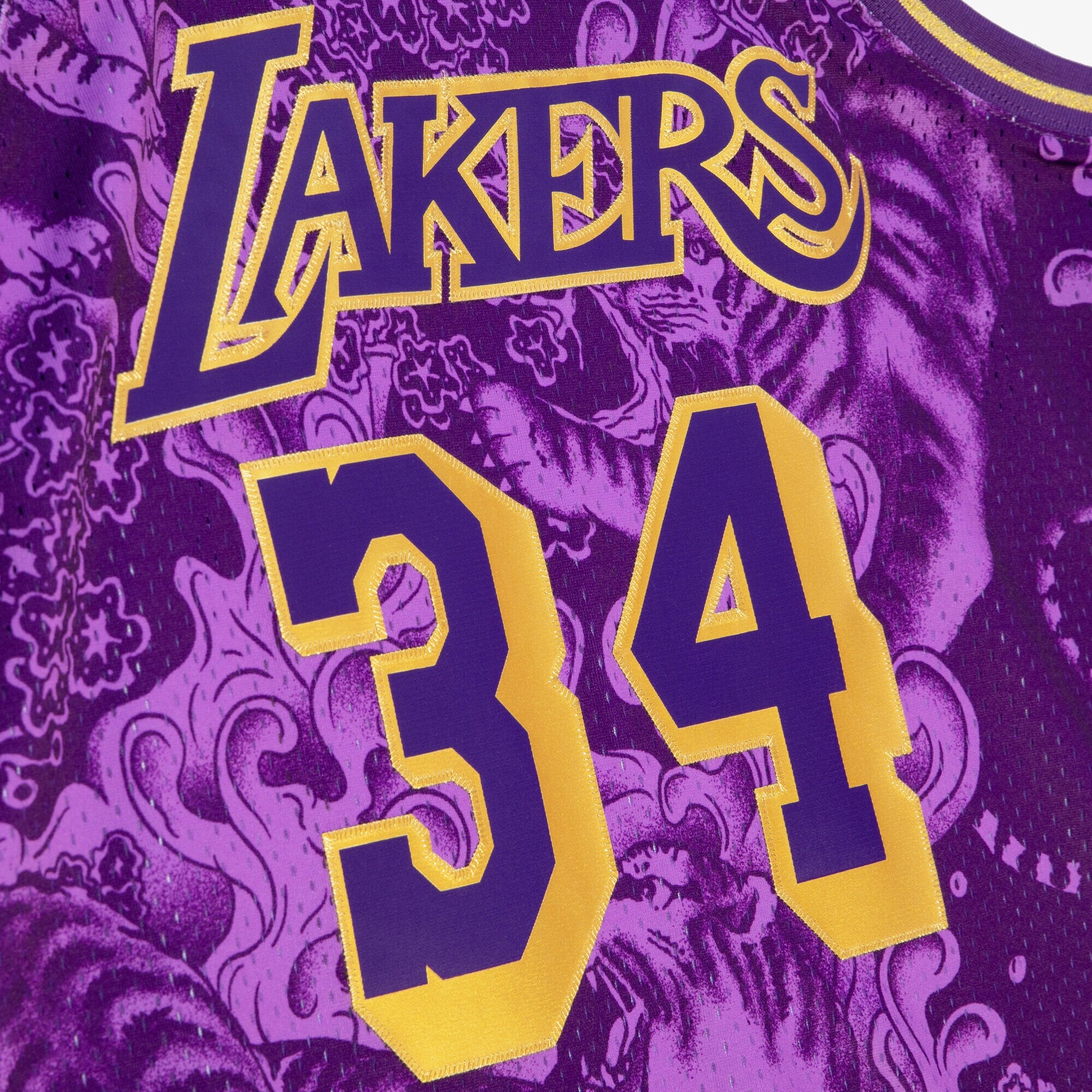 Los Angeles Lakers Mitchell & Ness Swingman Jersey CNY 4.0 Shaquille O'Neal 1996-97