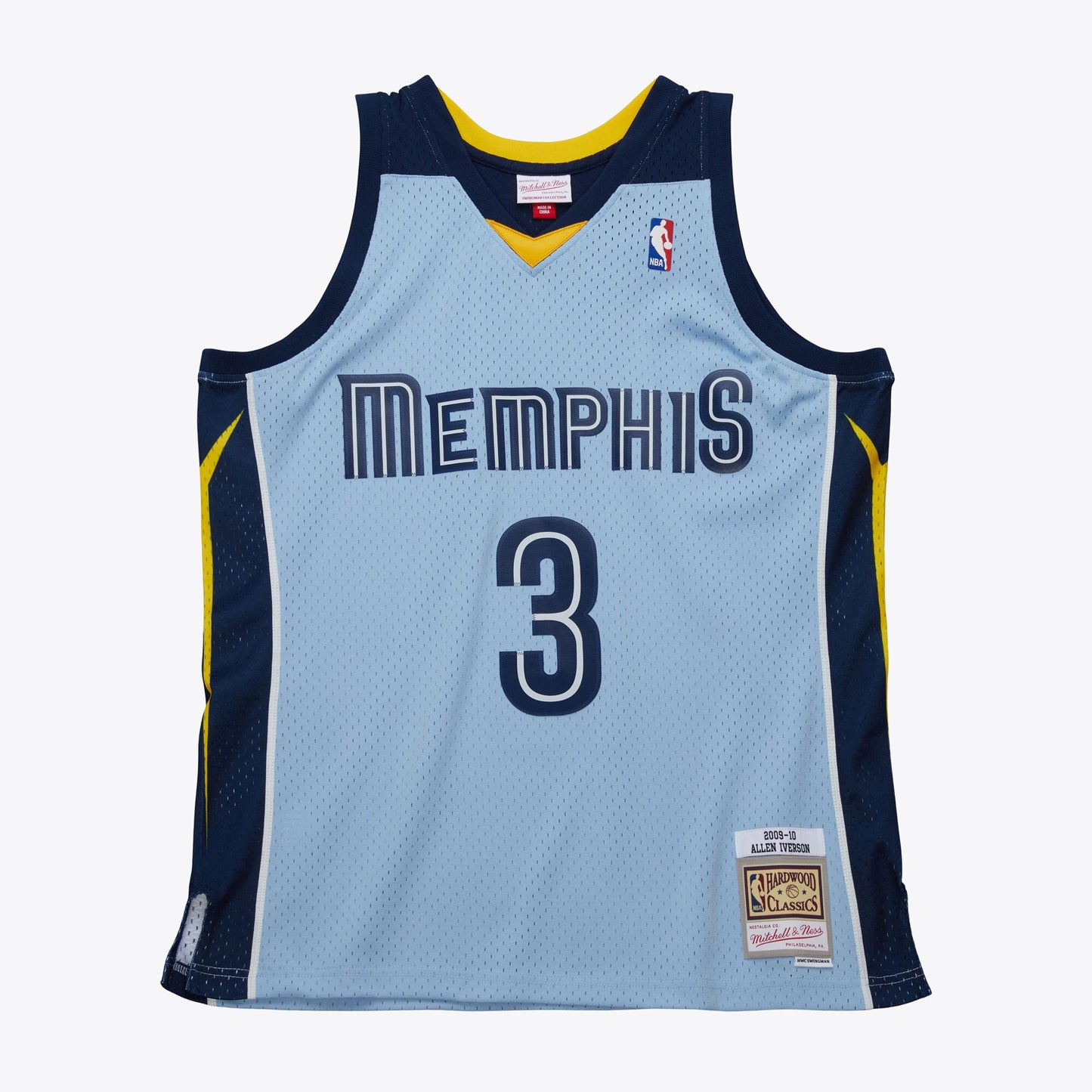 Memphis Grizzlies Mitchell & Ness Swingman Jersey Alternate Allen Iverson 2009