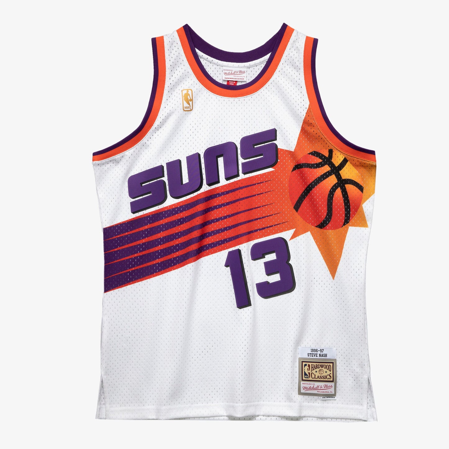 Phoenix Suns Mitchell & Ness Swingman Jersey Steve Nash 1996-97