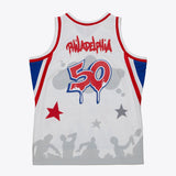 Philadelphia 76ers Mitchell & Ness x Tats Cru Jersey