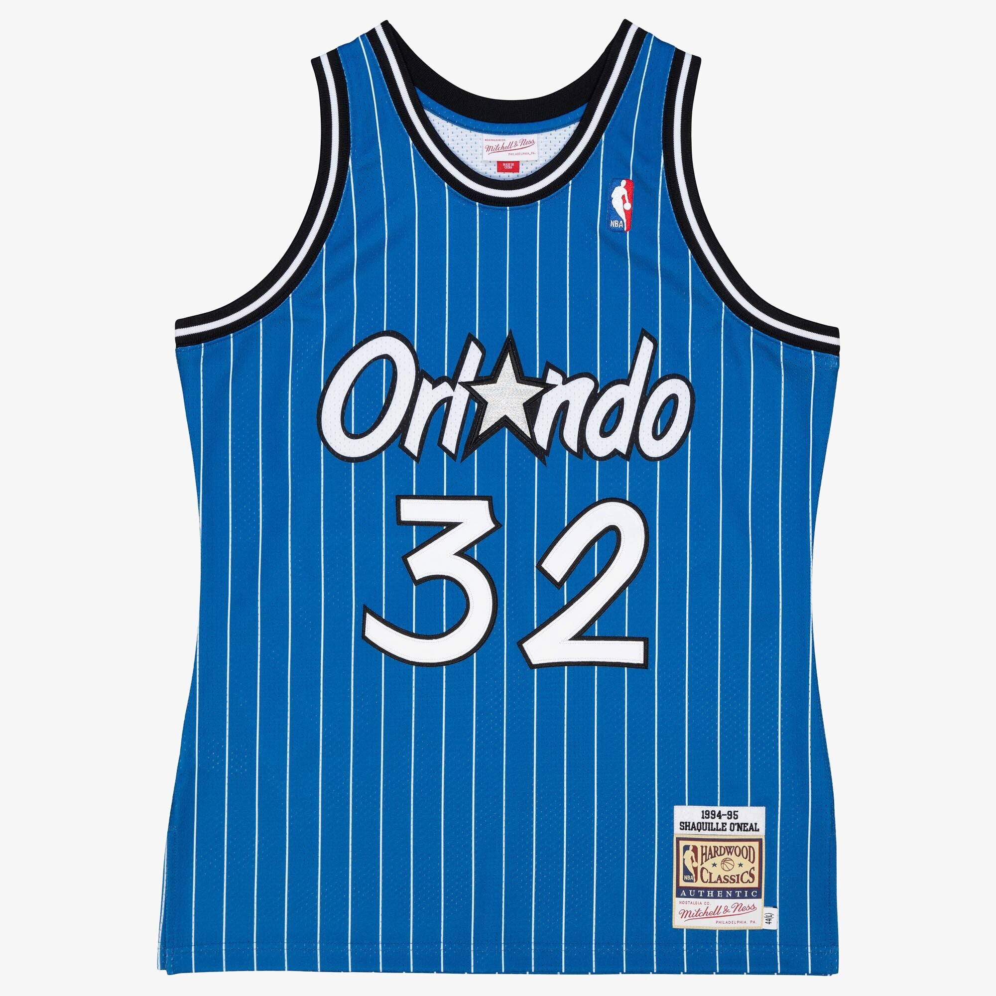 Orlando Magic Mitchell & Ness Authentic Jersey Road Shaquille O'Neal 1994-95
