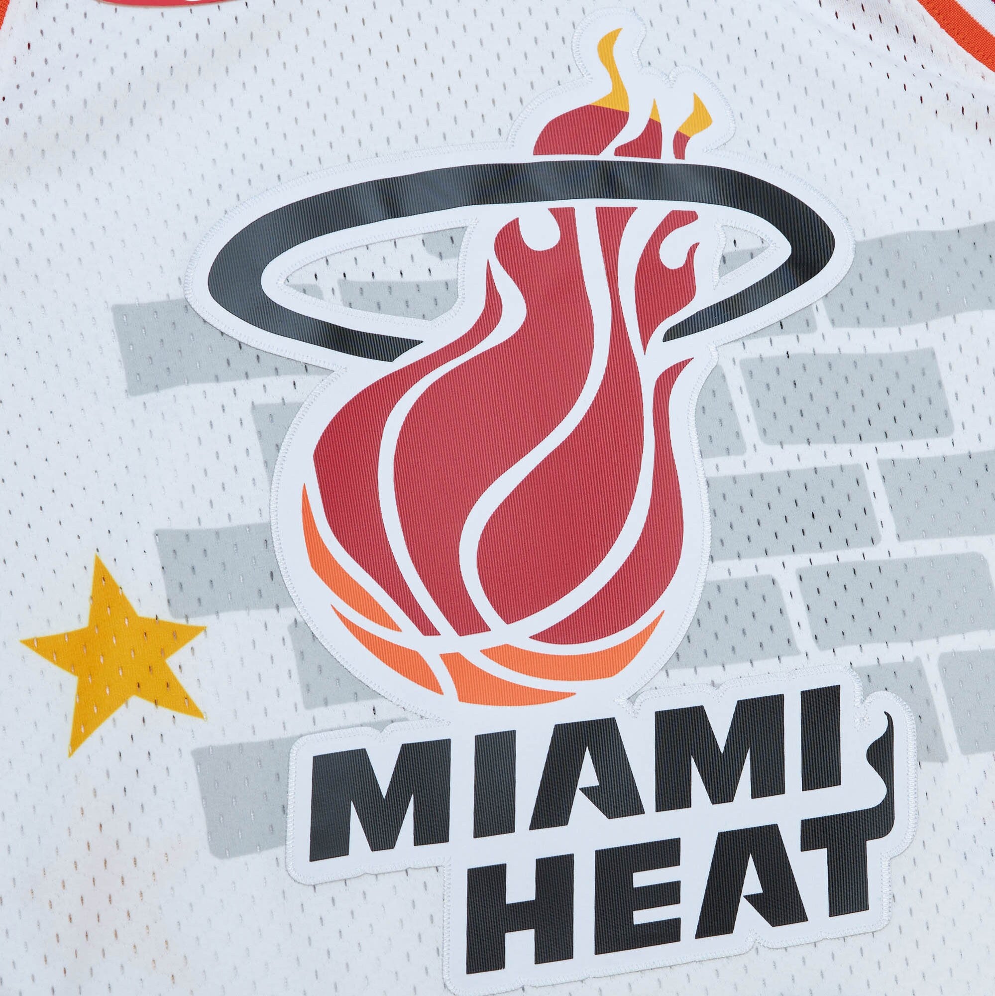 Miami Heat Mitchell & Ness x Tats Cru Jersey