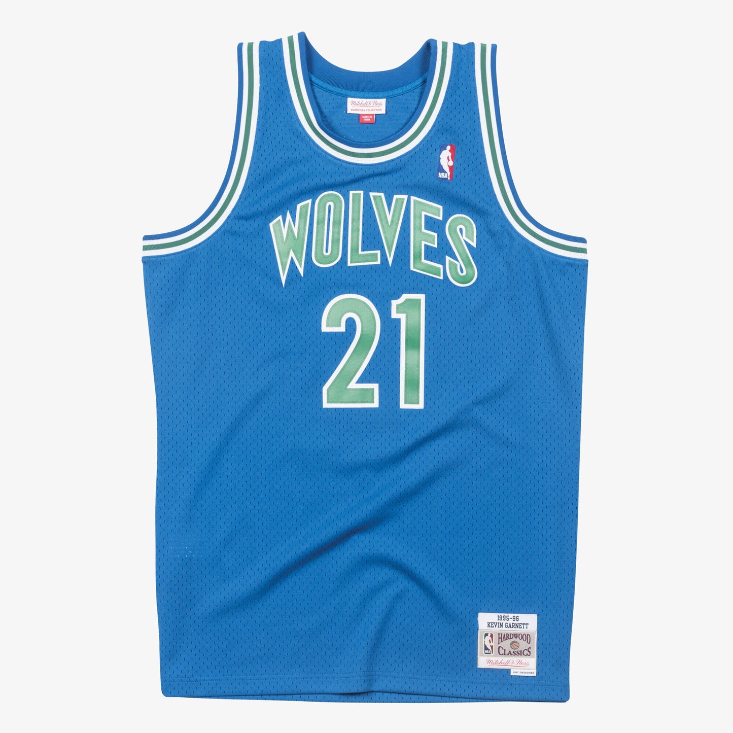 Minnesota Timberwolves Mitchell & Ness Swingman Jersey Kevin Garnett 1995-96