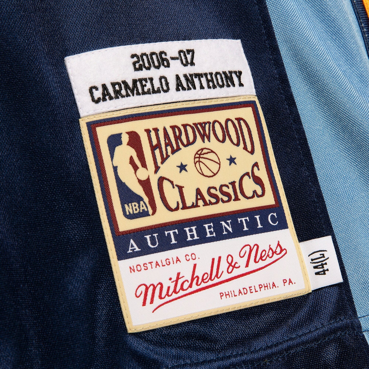 Denver Nuggets Mitchell & Ness Authentic Jersey Carmelo Anthony 2006-07