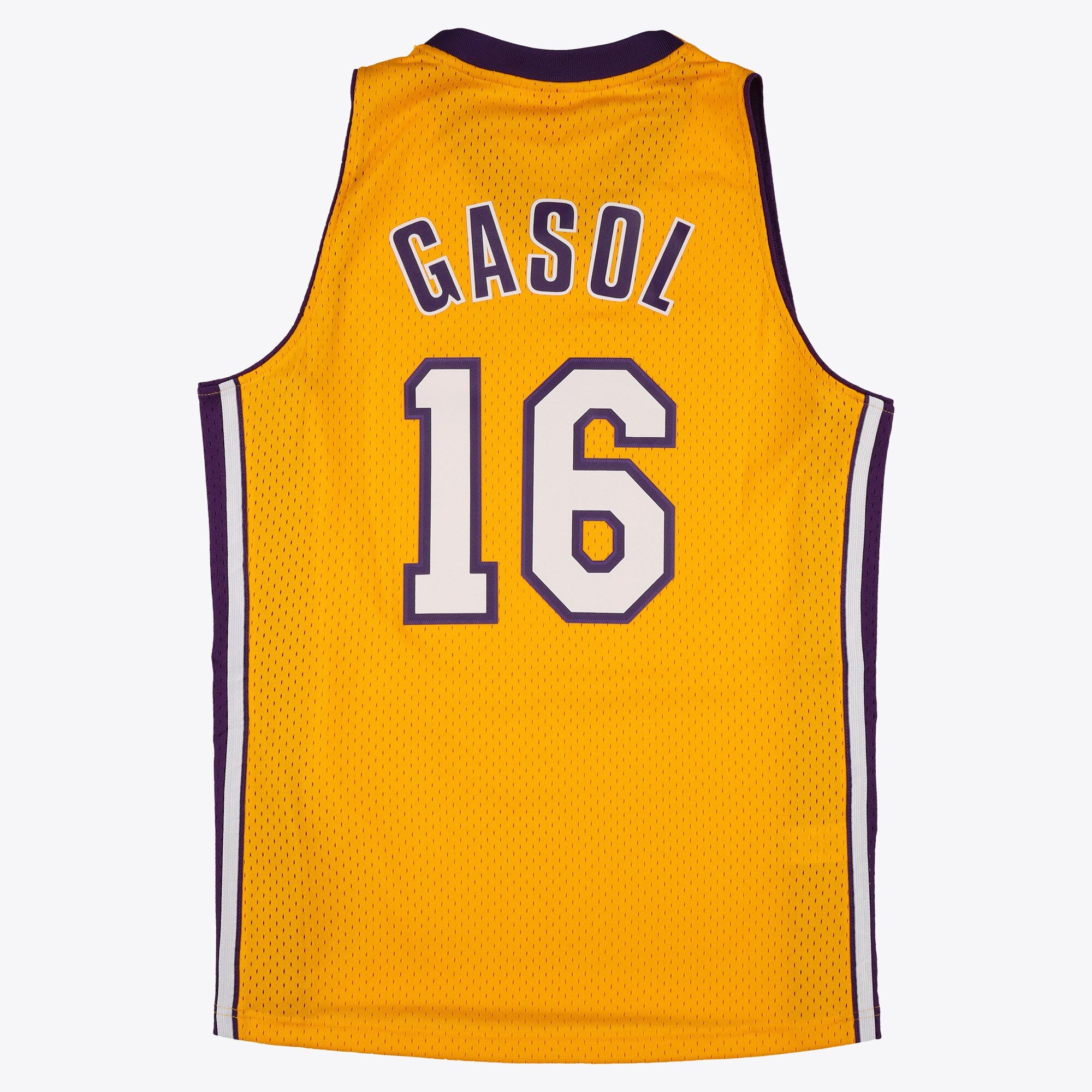 Los Angeles Lakers Mitchell & Ness HOF Swingman Jersey Pau Gasol