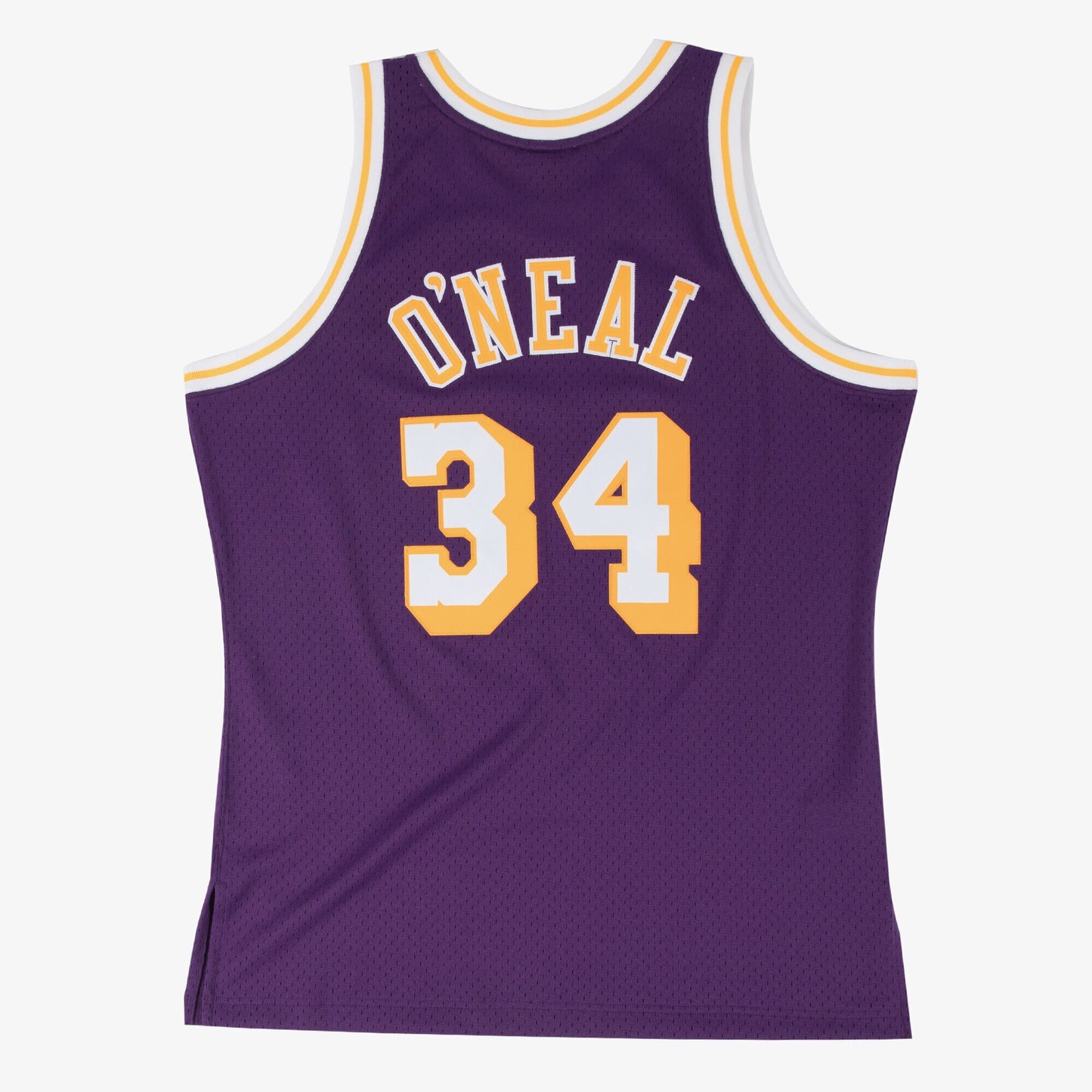 Los Angeles Lakers Mitchell & Ness Swingman Jersey Road Shaquille O'Neal 1996-97