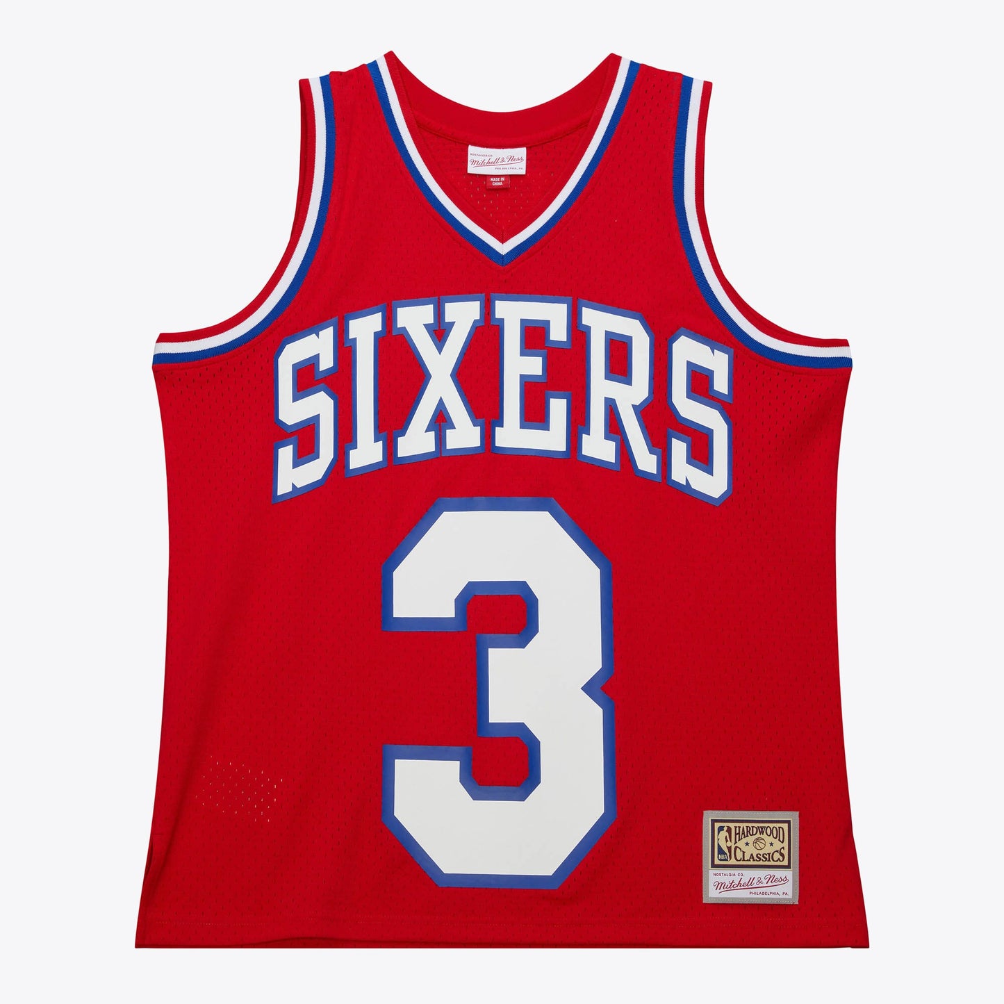 Philadelphia 76ers Mitchell & Ness Maxxed Out Jersey 2002 Allen Iverson