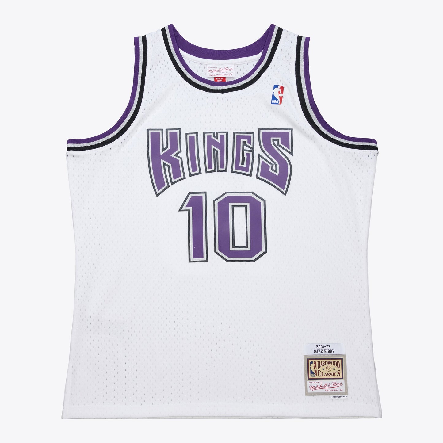 Sacramento Kings Mitchell & Ness Swingman Jersey 2001 Mike Bibby