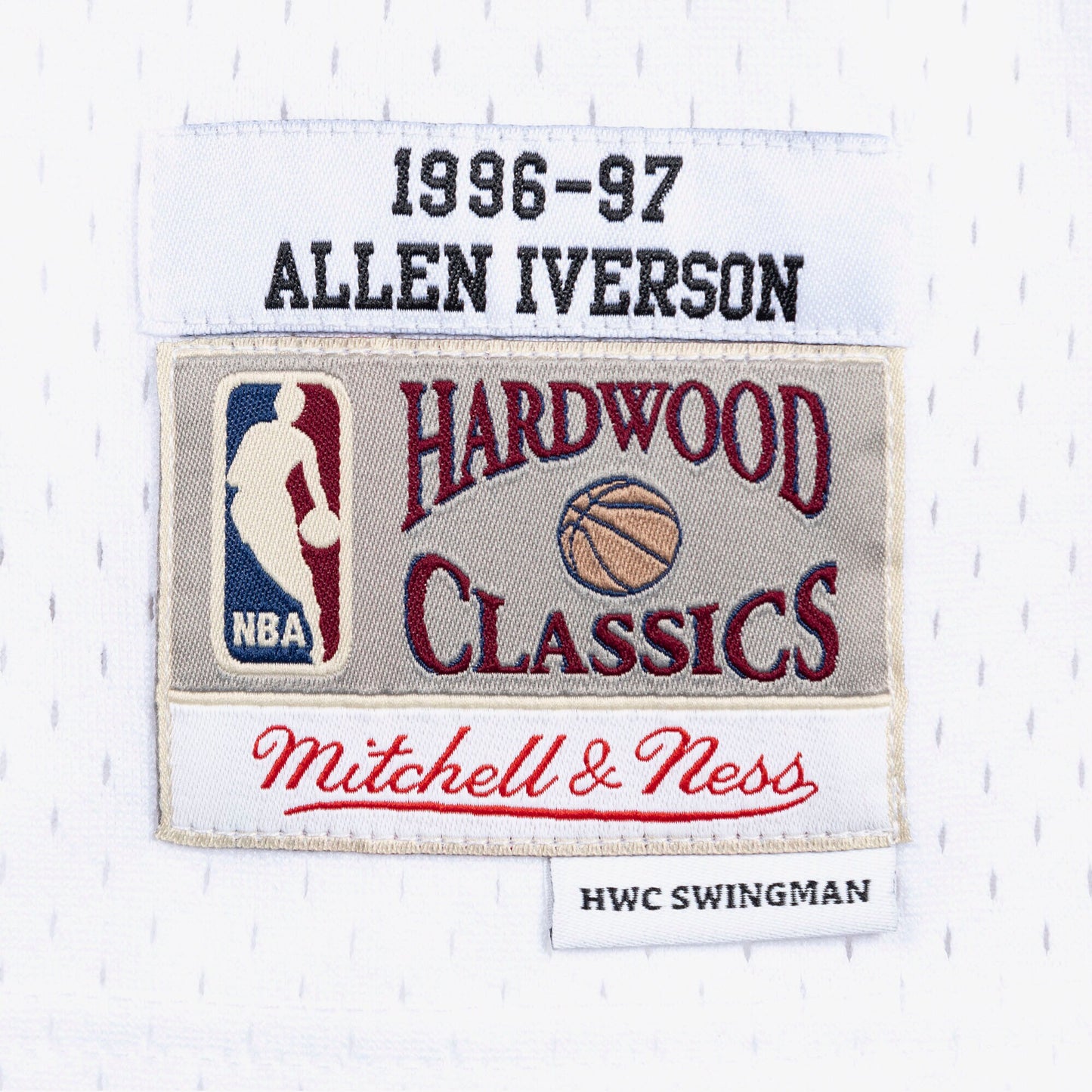 Philadelphia 76ers Mitchell & Ness Swingman Jersey Home Allen Iverson 1996-97