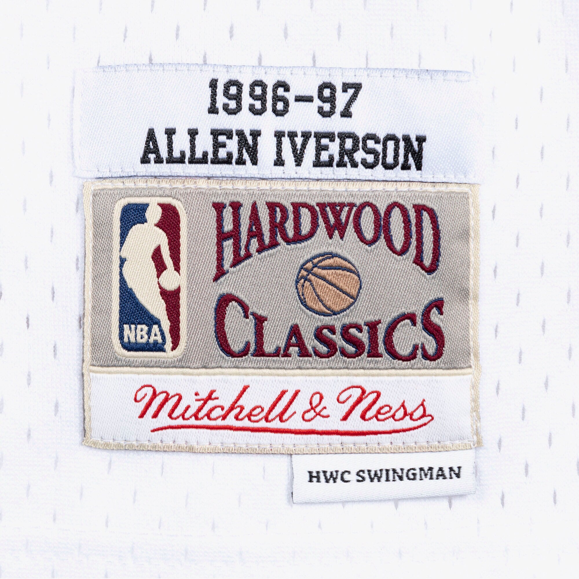 Philadelphia 76ers Mitchell & Ness Swingman Jersey Home Allen Iverson 1996-97