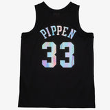 Chicago Bulls Mitchell & Ness Iridescent Swingman Jersey Scottie Pippen 1997