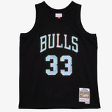 Chicago Bulls Mitchell & Ness Iridescent Swingman Jersey Scottie Pippen 1997