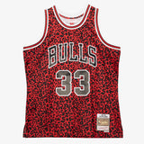 Chicago Bulls Mitchell & Ness Wild Life Swingman Jersey Scottie Pippen 1997