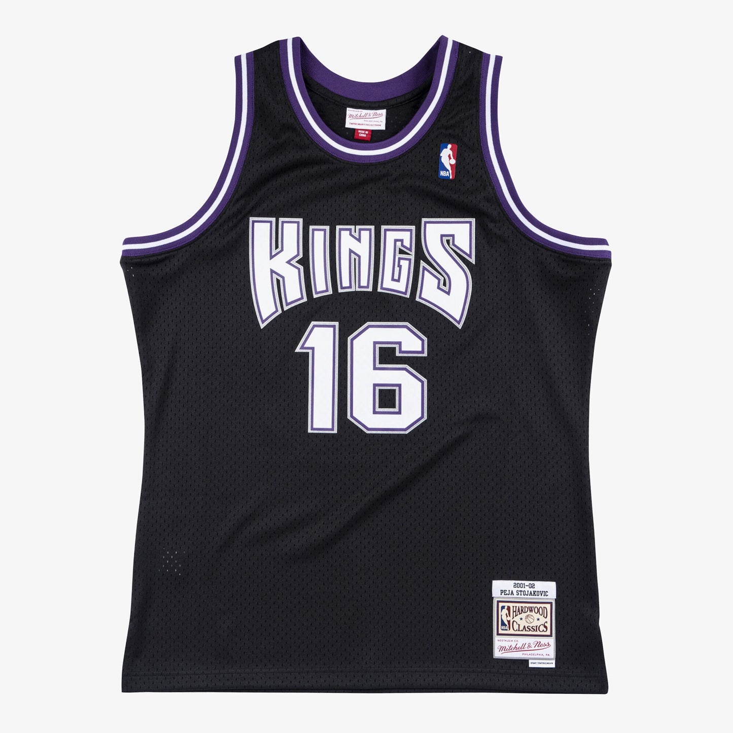 Sacramento Kings Mitchell & Ness Swingman Jersey Peja Stojakovic 2001-02