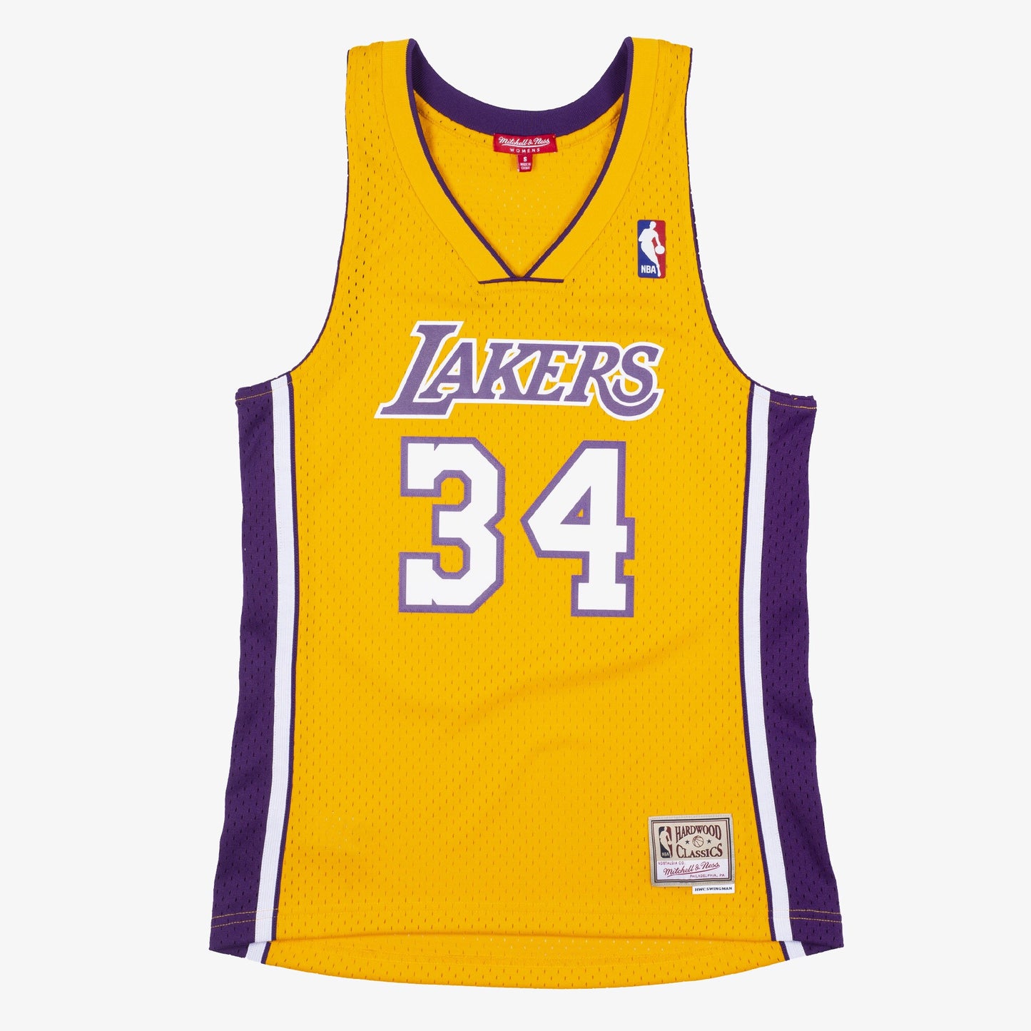 Los Angeles Lakers Mitchell & Ness Women's Swingman Jersey Shaquille O'Neal 1999-00