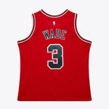 Chicago Bulls Mitchell & Ness Dark Jersey Dwyane Wade 2016