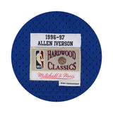 Philadelphia 76ers Allen Iverson 1997 Hardwood Classics Alternate Swingman Jersey by Mitchell & Ness - Blue - Mens