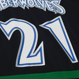 Minnesota Timberwolves Mitchell & Ness Maxxed Out Fashion Hockey Jersey - Mens