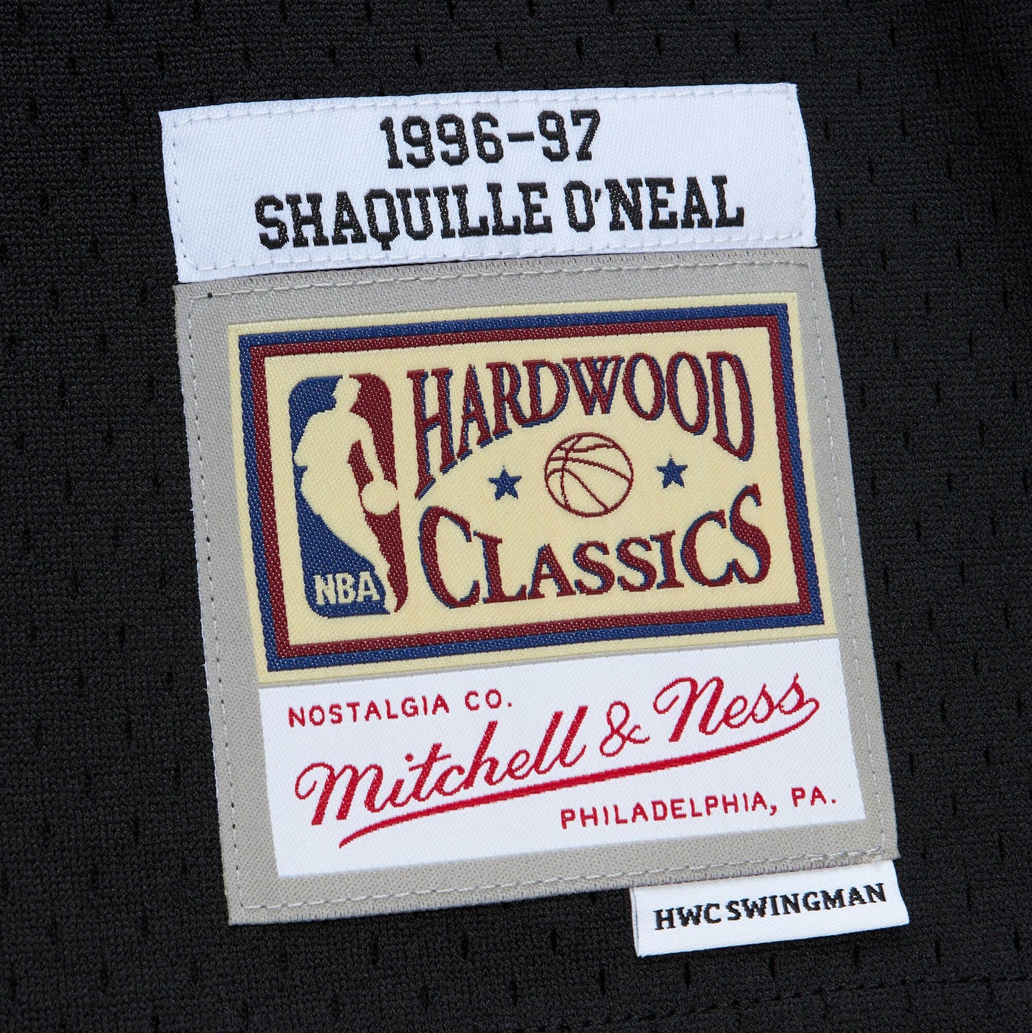 Los Angeles Lakers Mitchell & Ness Off Court Swingman Jersey Shaquille O'Neal 1996