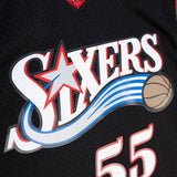 Philadelphia 76ers Mitchell & Ness Swingman Jersey Dikembe Mutombo 2000-01