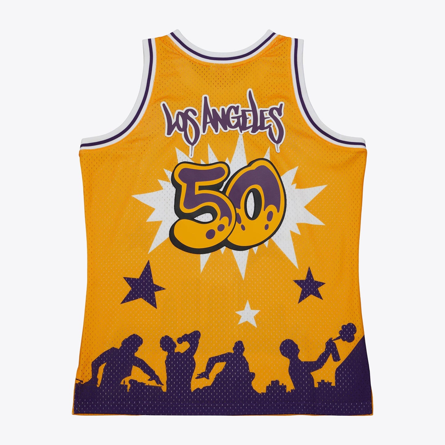 Los Angeles Lakers Mitchell & Ness x Tats Cru Jersey
