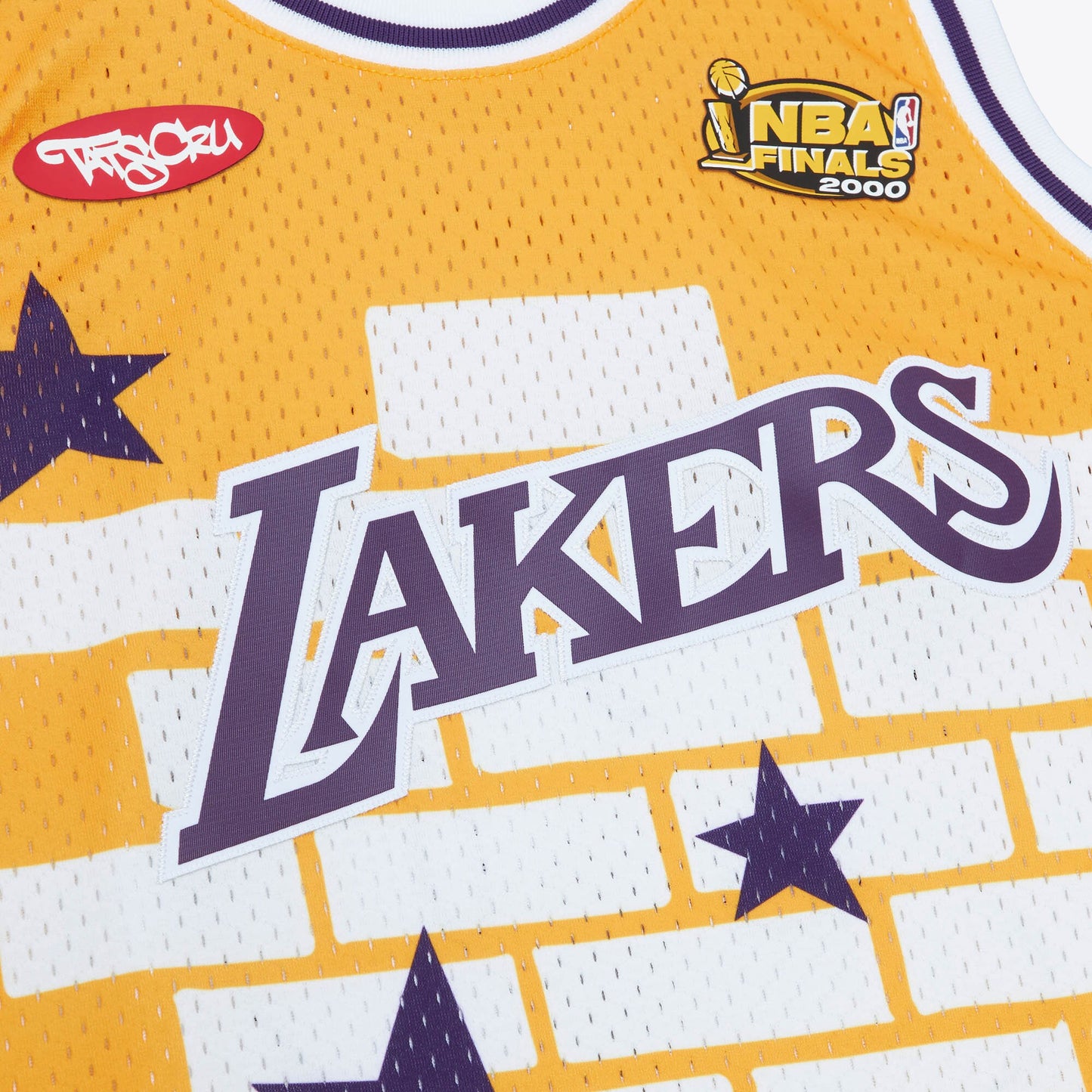 Los Angeles Lakers Mitchell & Ness x Tats Cru Jersey