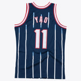 Houston Rockets Yao Ming 2002 Hardwood Classics Swingman Jersey By Mitchell & Ness - Navy - Mens