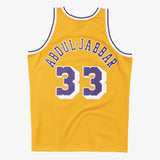 Los Angeles Lakers Mitchell & Ness Swingman Jersey Home Kareem Abdul-Jabbar 1984-85