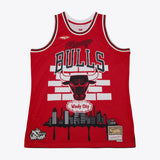 Chicago Bulls Mitchell & Ness x Tats Cru Jersey