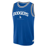 Los Angeles Dodgers Elevated Signature Mesh Tank - Mens