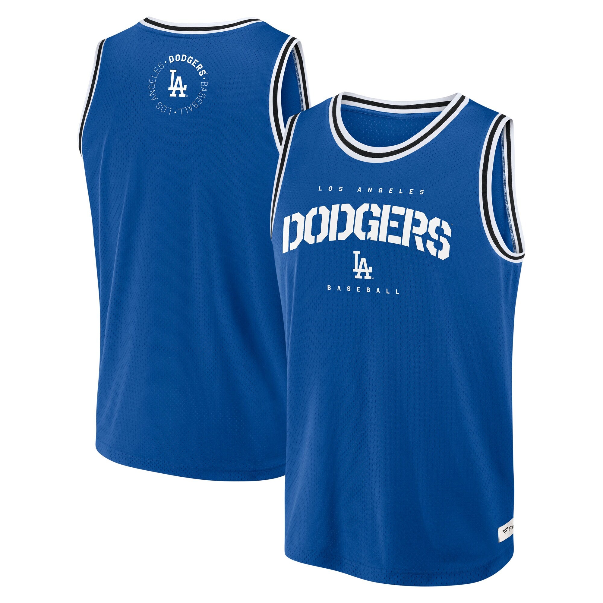 Los Angeles Dodgers Elevated Signature Mesh Tank - Mens
