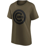 Chicago Cubs Iconic Preferred Logo Graphic T-Shirt - Womens