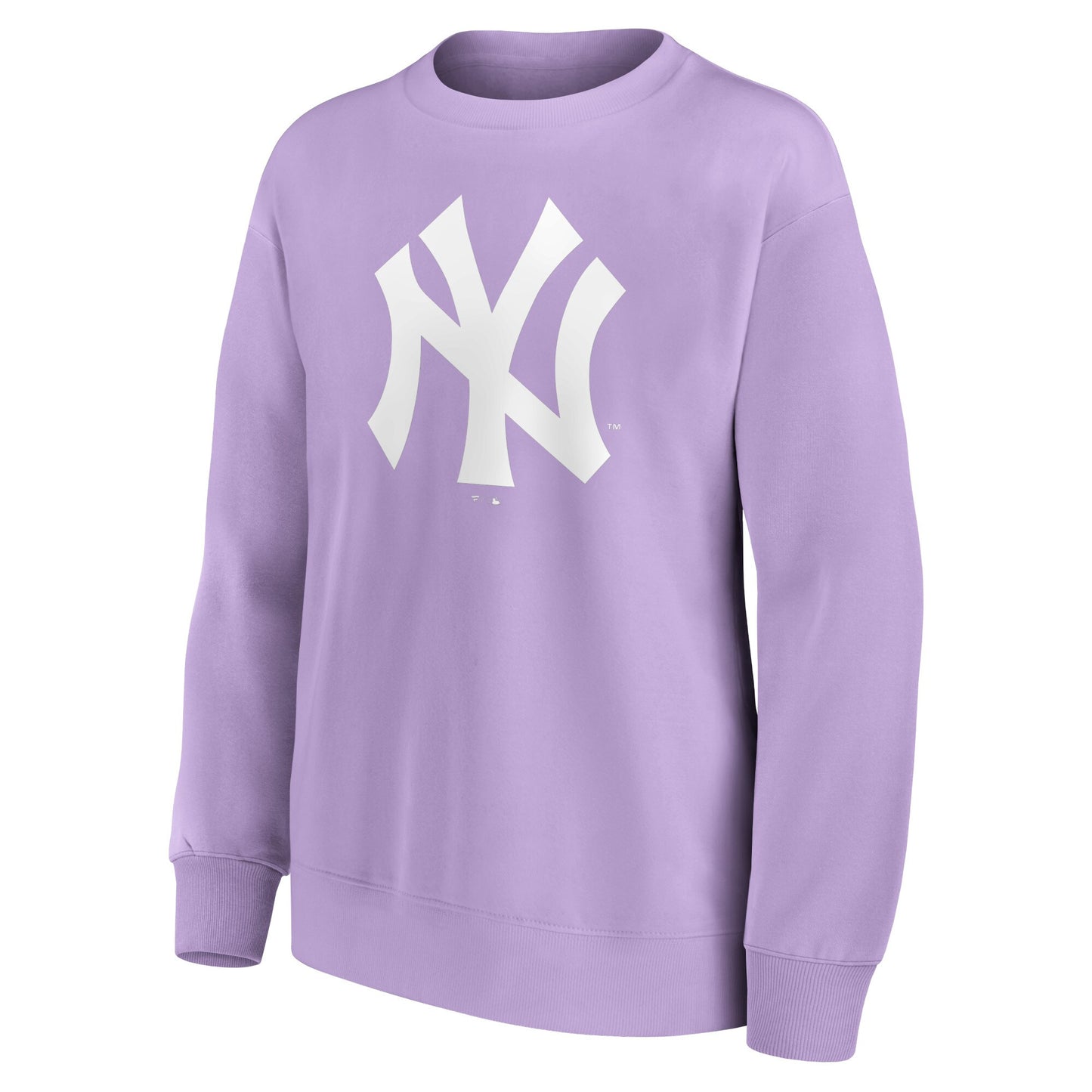 New York Yankees Mono Logo Graphic Oversized Crew Sweatshirt - Womens