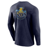 Tampa Bay Rays Baseball Hometown Graphic Long Sleece T-Shirt - Mens