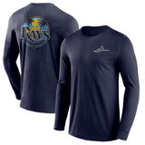 Tampa Bay Rays Baseball Hometown Graphic Long Sleece T-Shirt - Mens