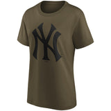 New York Yankees Iconic Preferred Logo Graphic T-Shirt - Womens