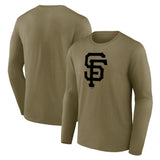 San Francisco Giants Mono Logo Graphic Long Sleeve T-Shirt - Mens