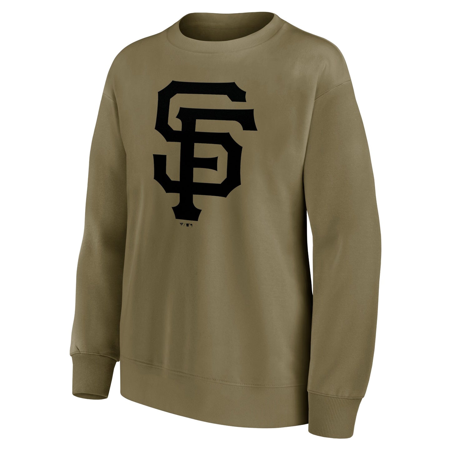 San Francisco Giants Mono Logo Graphic Oversized Crew Sweatshirt - Womens