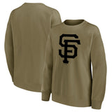 San Francisco Giants Mono Logo Graphic Oversized Crew Sweatshirt - Womens